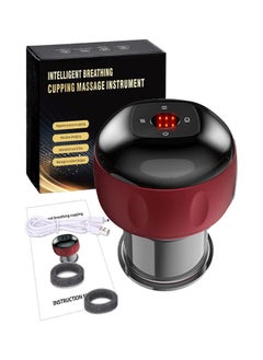 Intelligent Breating Suction Cupping Massage Instrument - Red