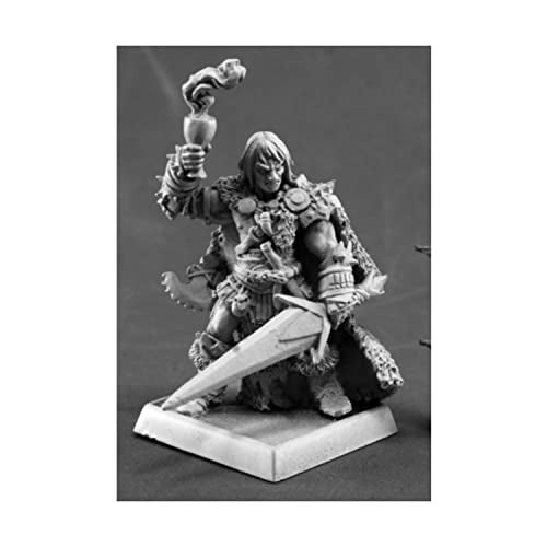 Reaper Miniatures KevothKul the Black Sovereign 60189 Pathfinder Unpainted Mini - Image 1