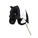 LeMieux Hobby Horse Razzle Black and White Piebald Realistic Head Perfect for Kids - Image 3