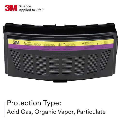 3M Versaflo Organic Vapor/Acid Gas/HEPA Cartridge TR-6530N, for TR-600/800 PAPR - Image 2