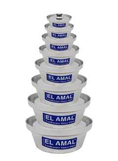 ELAMAL Aluminum pots set of 8 