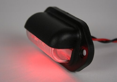 Pilotlights.net LED Convenience Courtesy LED Light - RED LEDs - Waterproof, Compact 12vdc Fixture Truck, Auto, RV, Aircraft lighting - Image 1