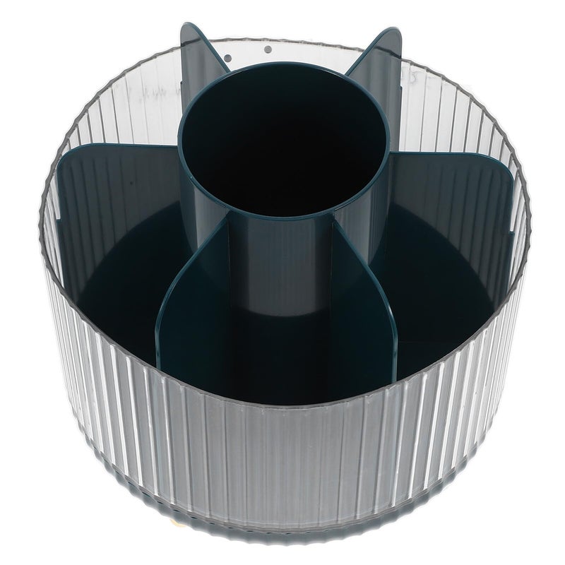 Rotatable Makeup Brush Holder Organizer Cosmetic Brush Cup for Bathroom Vanity - Image 2