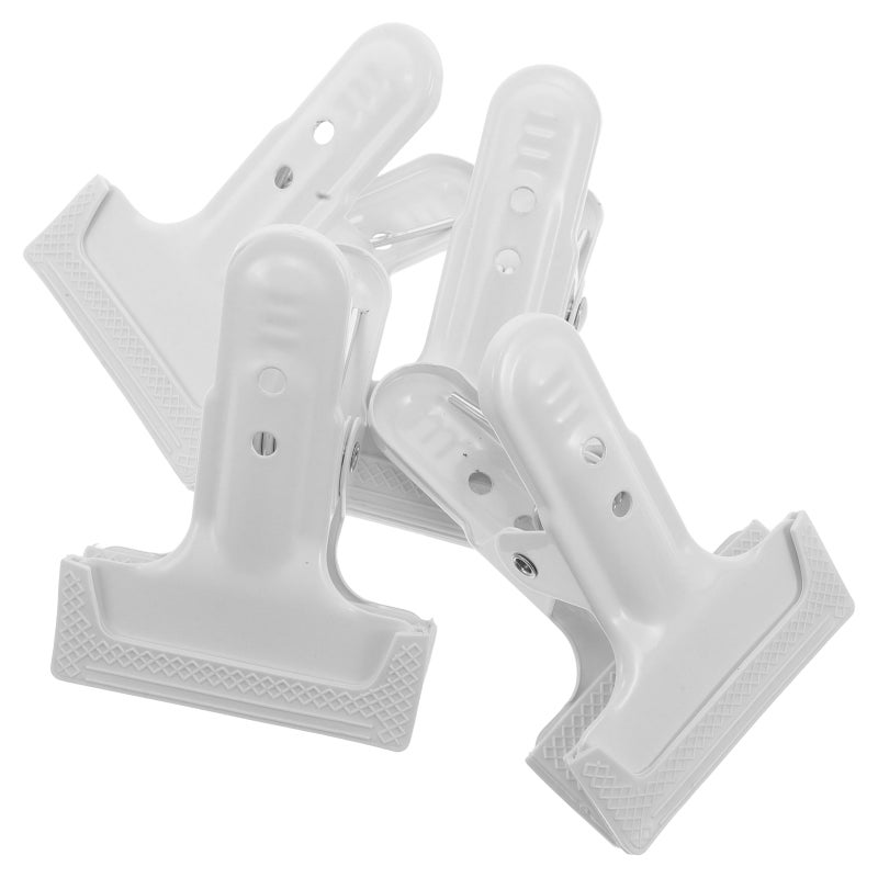 4pcs Backdrop Holder Clips: Photography Heavy Duty Metal Spring Clamps - Background Cloth Fastening Clamps For Studio And Video Recording - Image 5