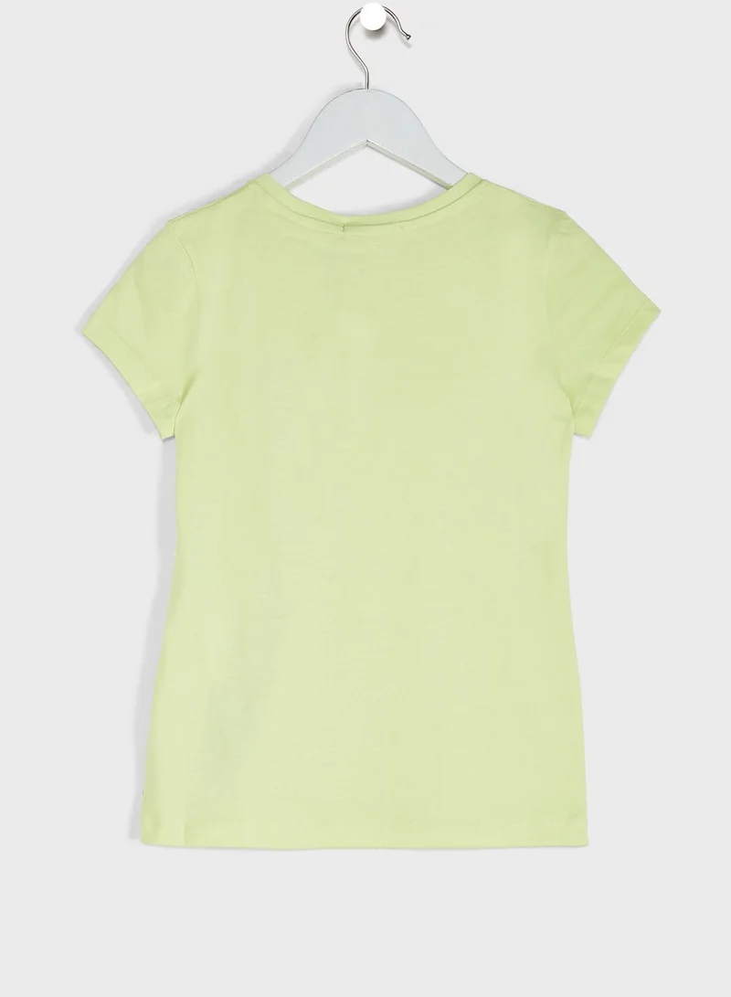 Calvin Klein Jeans Kids Monogram Logo T-Shirt