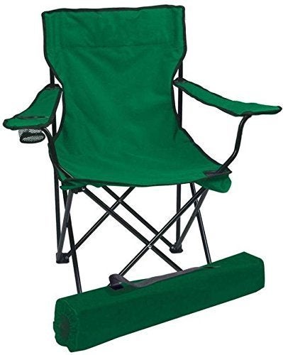 R RUNILEX Oxford Fabric Folding Camping Chair Portable for Fishing Beach Outdoor Picnic Travel Navy Blue - Image 4