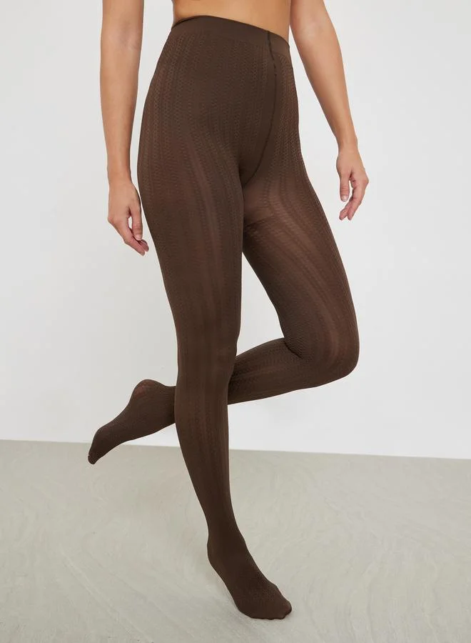 ستايلي جوارب ستوكينج طويلة بنمط دايموند