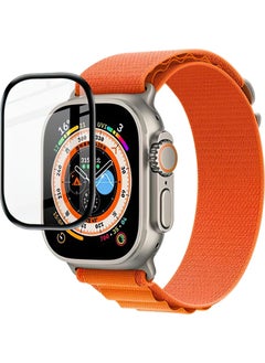 Unipha Watch Ultra 49MM Premium 3D Full Coverage Screen Protector (Tempered Glass)  - Image 1