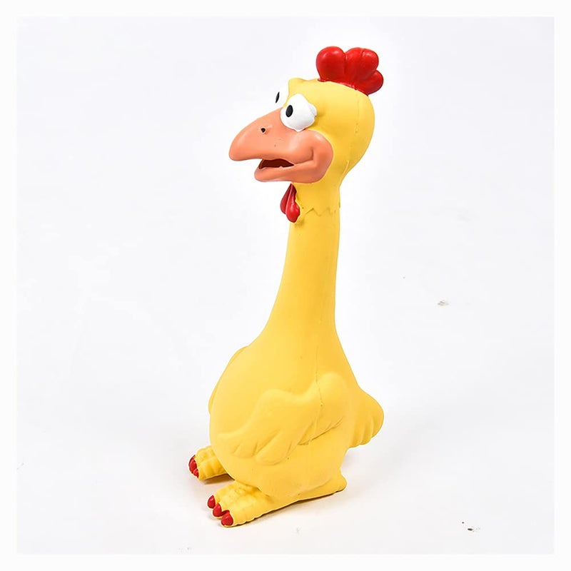 LONG RIVER Horse Toys Rubber Chicken Squeaky Toys Play Reduce Separation Anxiety FetchHorse Play Ball Soccer Ballfor Medium or Large Pet Breeds Dog - Image 2
