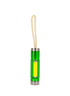 LUSTER Small flashlight with silicone hook green  - Image 1