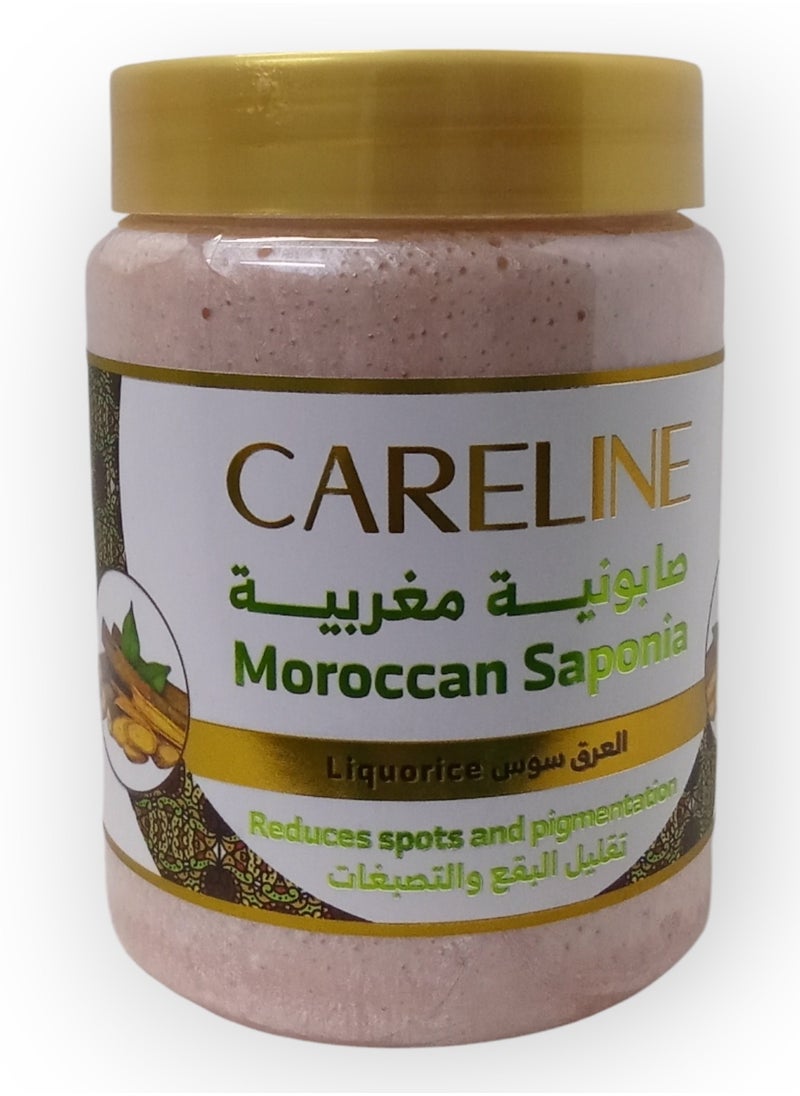 Careline - Moroccan Soap to Reduce Spots and Pigmentation with Licorice Extract, 500 ml - Image 1