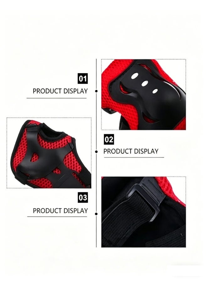 Bukela Children’s Helmets, Knee Pads, Elbow Pads, Wrist Guards And Other Sports Protective Gear; Adjustable Scooters, Skateboards, Roller Skates And Cycling Safety Kits; Suitable For Boys And Girls Aged 4–12 - Image 4