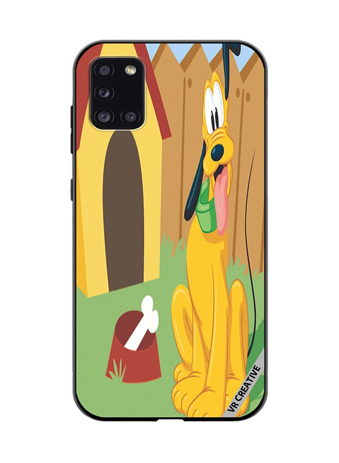 VR CREATIVE Protective Case Cover For Samsung Galaxy A31 Shed Pluto  Design Multicolour - Image 1