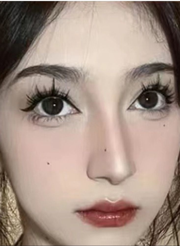 فورتي 10 صفوف من رموش المانجا 12 مم مظهر طبيعي رموش كاذبة رقيق 160 قطعة للاستبدال والراحة - Image 4