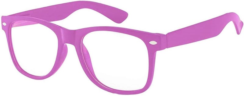 OWL Kids Clear Lens Colored Glasses Protect Child's Eyes from UVB UVA - Image 1