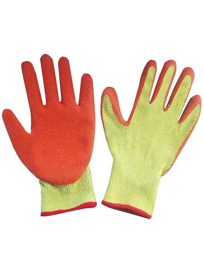 Textured Latex Coated Gloves - Image 1