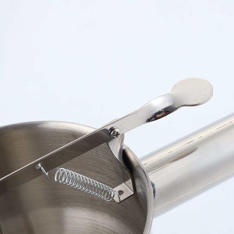 Tools Cake Rust Octopus Funnel Large Mouth Handheld Meatballs Baking Small Meatballs Funnel Caliber Batter Commercial Hand - Image 2