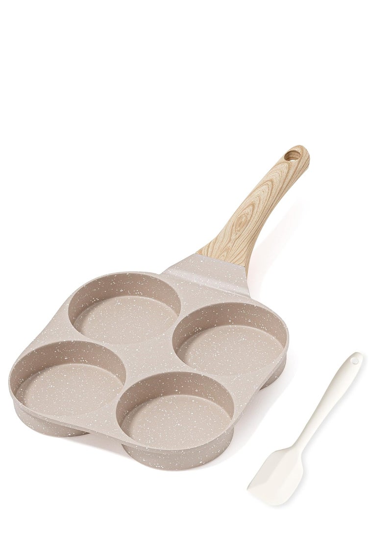 عجة البيض، طاسة عجة الجرانيت غير اللاصقة، طاسة الفطار، طاسة لعمل البيض مناسبة لفرن الغاز وتجهيزات المطبخ التعريفي. - Image 1