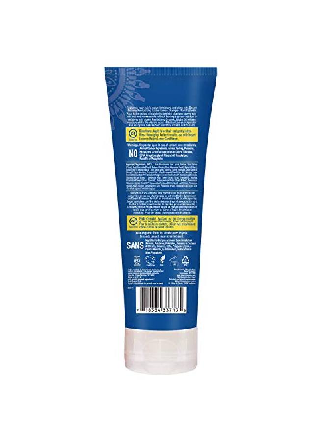 Desert Essence Italian Lemon Shampoo 8 Fl Ounce Revitalizing Adds Volume Shine Strength Scented Aloe Vera Bcomplex Vitamins Cruelty Free No Parabens - Image 3