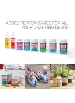 Mod Podge Dishwasher Safe Waterbased Sealer Glue And Finish (8 Ounce) Cs15059 Gloss 8 Ounce  - Image 3