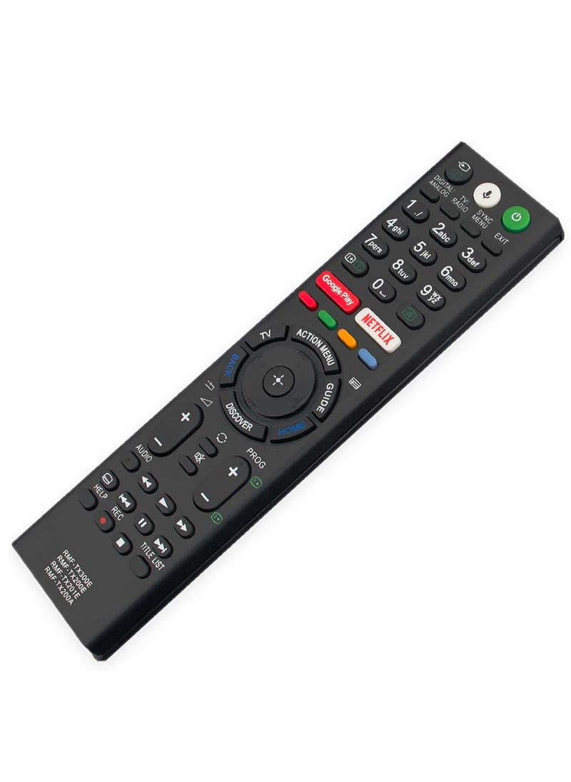 RMF-TX300E RMF-TX200E RMF-TX201E RMF-TX200A Voice Remote Control Fit for for Sony Smart LED TV KD-49XE8096, KD-49XE8396, KD-55XE8096, KD-55XE8396, KD-43XE8096, KD-43XE8396, KD-49XE8005, KD-49XE8077