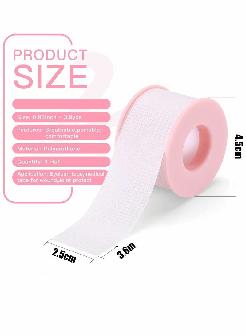 Generic Lash Tape, Sensitive Silicone Gel Eyelash Tape for Eyelash Extensions (2.5cm*3.6m,Pink)  - Image 2