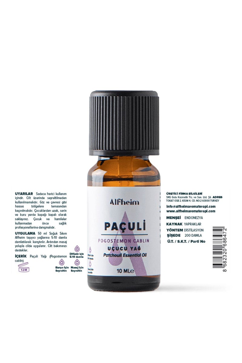 10 Ml Patchouli Essential Oil - Aromatherapy and Fragrance Effect - Image 3