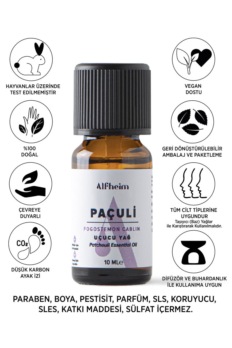 10 Ml Patchouli Essential Oil - Aromatherapy and Fragrance Effect - Image 1