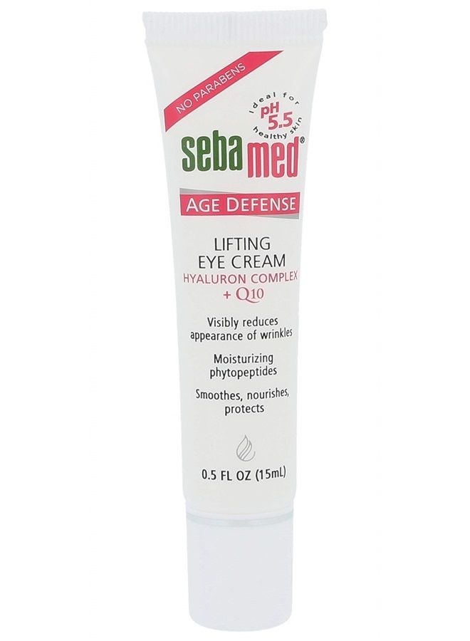 Sebamed Anti Aging Q10 Lifting Age Defense Eye Cream 15 mL pH 5.5 for Sensitive Skin Reduces the Appearance of Wrinkles Made in Germany - Image 2