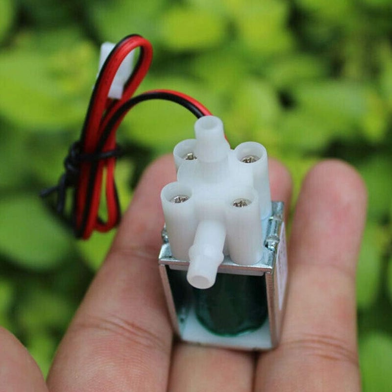 WSDMAVIS 1 Pcs Mini Micro Electric Solenoid Valve DC 12V Normally Closed Magnetic Water Air Control Valve Tools 0-450mmHG - Image 4