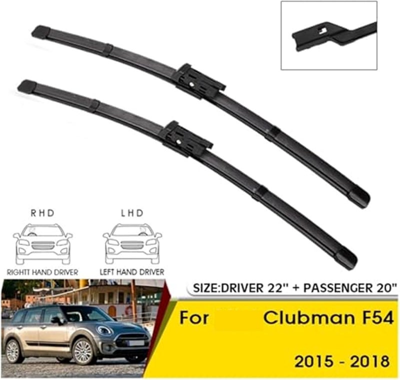 Wivplex Car Front Wiper Blades for MINI Clubman F54 - Image 2