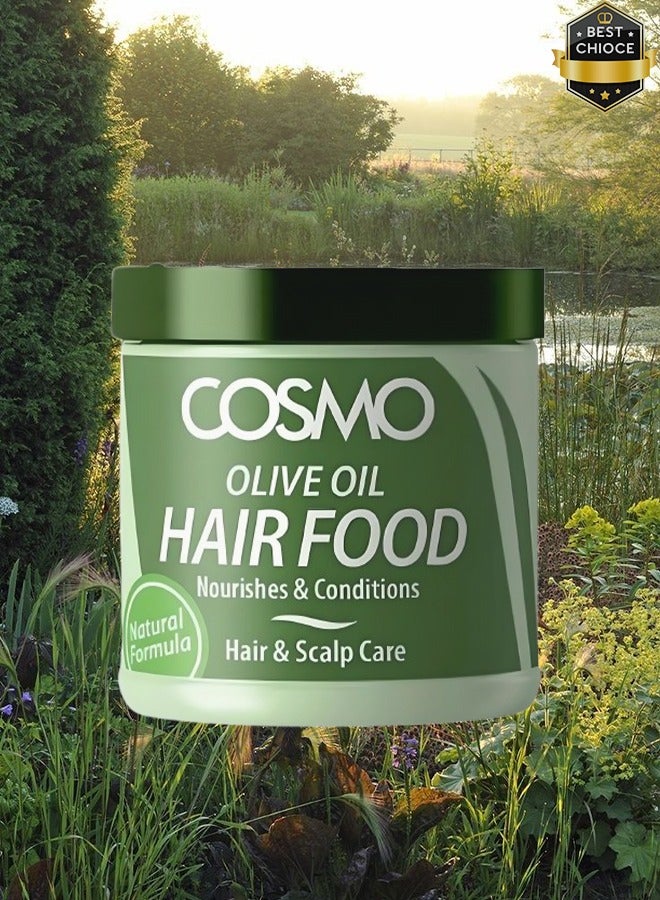 COSMO 6 Pieces Olive Oil Hair Food Nourishes & Conditions Hair & Scalp Care 170 Grams  - Image 2