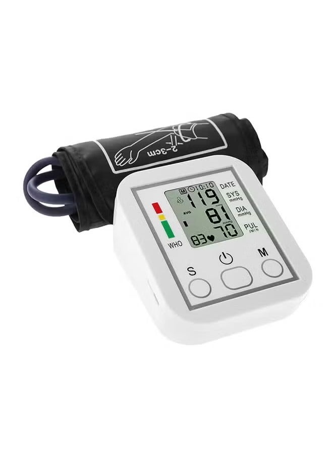 TIGER Electronic Blood Pressure Monitor – Accurate & Reliable BP Measurement | LCD Display, Portable & Easy-to-Use Home Healthcare Device for Monitoring Blood Pressure, Adjustable Cuff, Automatic Detection - Image 1