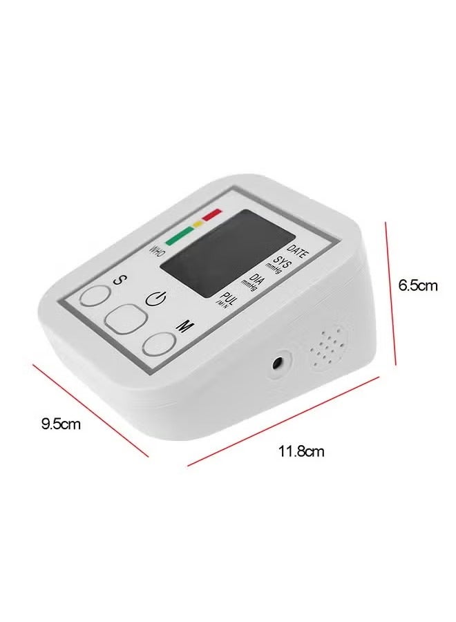 TIGER Electronic Blood Pressure Monitor – Accurate & Reliable BP Measurement | LCD Display, Portable & Easy-to-Use Home Healthcare Device for Monitoring Blood Pressure, Adjustable Cuff, Automatic Detection - Image 5