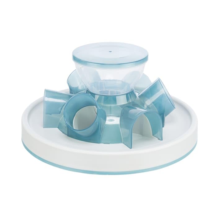TRIXIE Tunnel Slow Feeder for Cats and Dogs, Interactive Cat Toy, Pet Food Dispenser, Treat Dispenser - Image 1