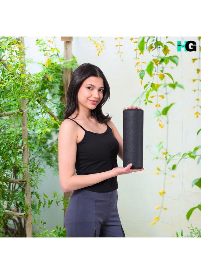 HOMEGALLEY Foam Roller for Exercise and Deep Tissue Massage Roller, Gym Exercise Roller, Workout Foam Roller for Knee Exercise and Pain Relief, Myofascial Release Roller for Back pain - 30 Cm Black - Image 5