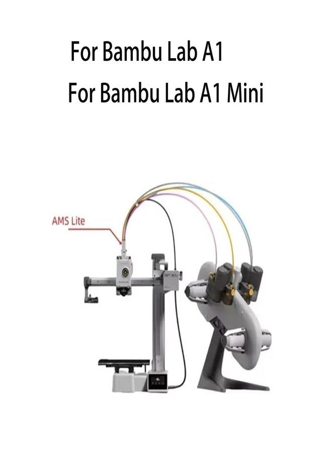 Sahvaim Original Bamboo Lab A1/A1 Mini AMS Lite Filament Hub Five Way Components Switch consumables Multi-Color Printing for Bambu Lab 3D Printer Parts - Image 2