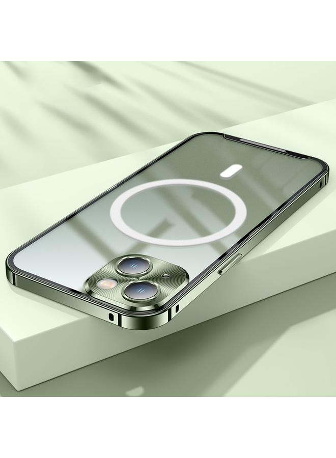 S-TOP Case For iPhone 13 MagSafe Frosted Metal Phone Case - Image 2