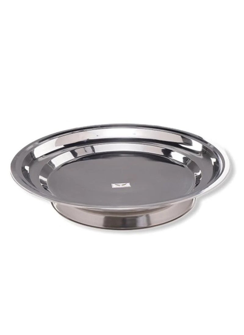 555 Cozi Rice Plate Heavy stainless steel  by Stand Available in several sizes  - Image 5