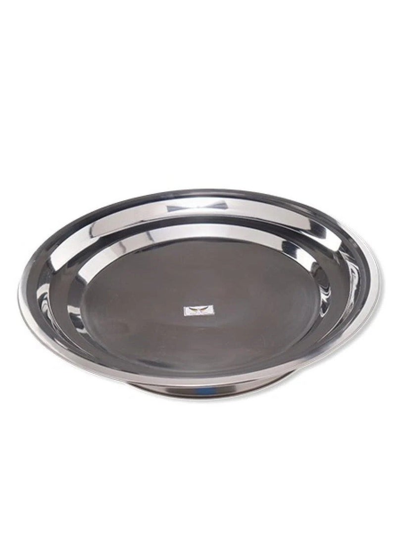 555 Cozi Rice Plate Heavy stainless steel  by Stand Available in several sizes - Image 5