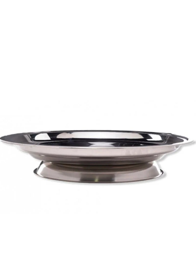 555 Cozi Rice Plate Heavy stainless steel  by Stand Available in several sizes - Image 4
