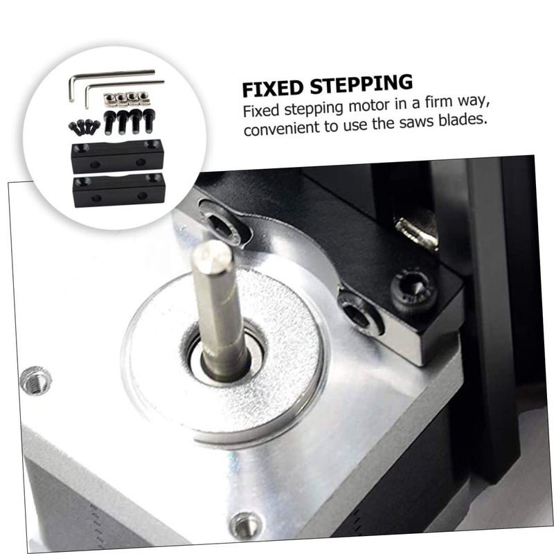 Aluminum Alloy Stepper Motor Mount Bracket Z Holder For 42 3D Printer - Image 5