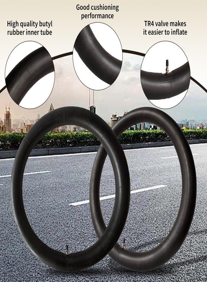 Hromra 2.75/3.00-21” Heavy Replacement Inner Tube, 80/100-21(300/325-21) Replacement Tire, 21 Inch Inner Tube, for Dirt Bike, Pit Bike and More (2 Pack) - Image 3