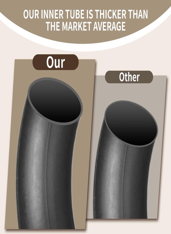 Hromra 2.75/3.00-21” Heavy Replacement Inner Tube, 80/100-21(300/325-21) Replacement Tire, 21 Inch Inner Tube, for Dirt Bike, Pit Bike and More (2 Pack) - Image 5