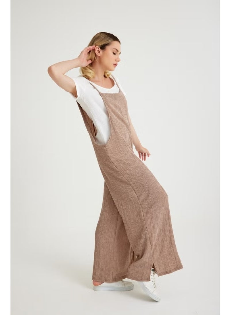 Barbora Daily Strappy Loose Cut Summer Women's Jumpsuit 5104VIZON - Image 2