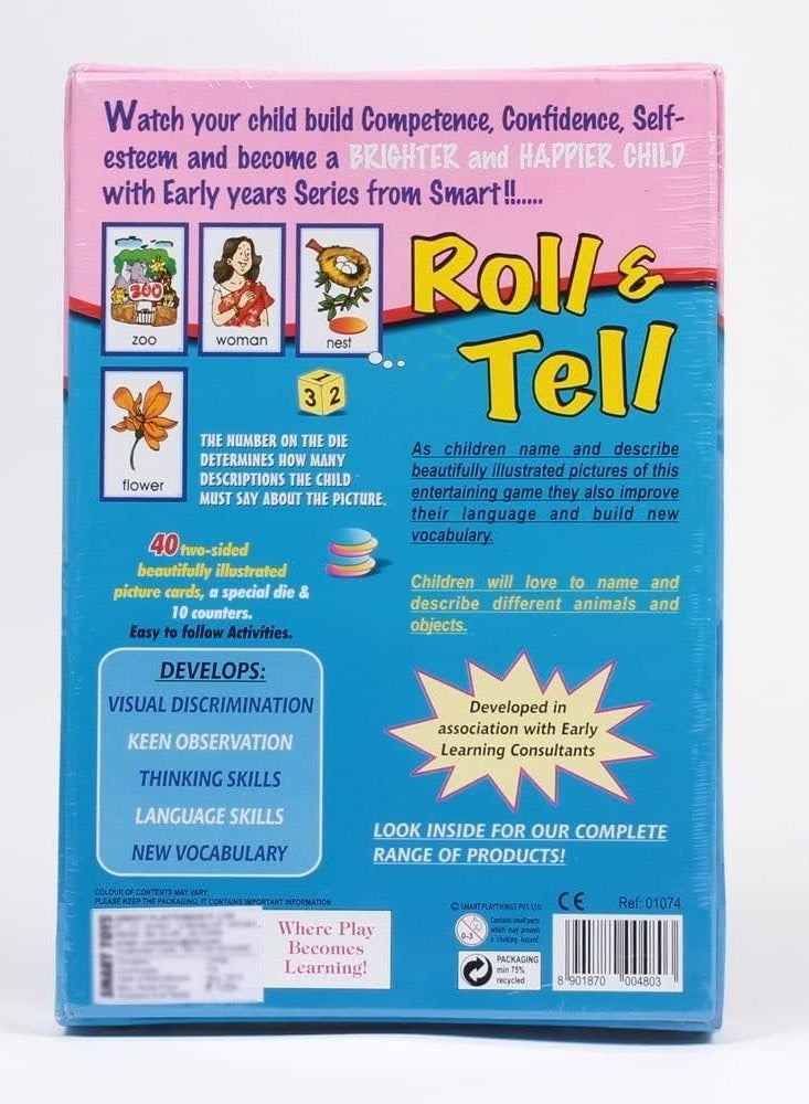 SMART ROLL N TELL + LEARNING THE OPPOSITE PUZZLE 200 G