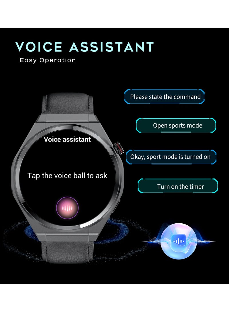 G-TAB GTR7 Smartwatch AMOLED Bluetooth Smartwatch with Calling, Health Monitor, Ultra Thin 7.0mm Design, AI Voice Assistant, Full Touch Display, 30 Days Standby, Fitness Tracker for Android & iOS - Image 5