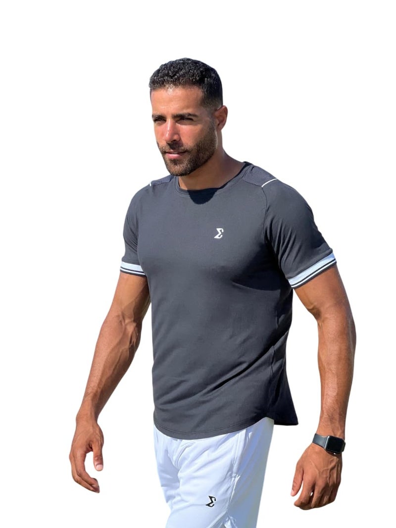 Sigma Fit reg fit tshirt black MTS-S25-75