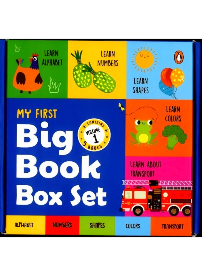 My First Big Book Box Set- Vol. 1 (5 Books) 