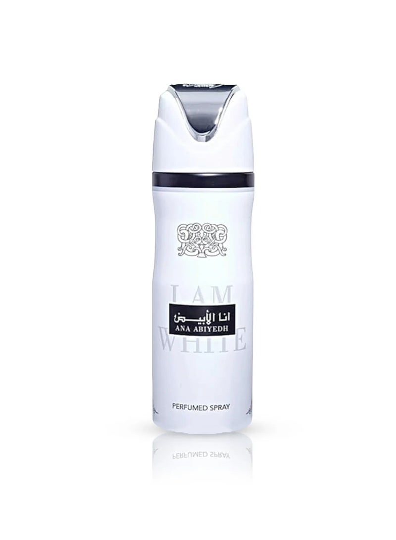 لطافة مزيل عرق بخاخ معطر من آنا أبيض للجنسين، 200 مل - Image 2